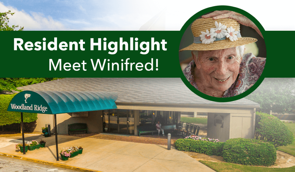 Woodland Ridge Winifred Resident of the Month