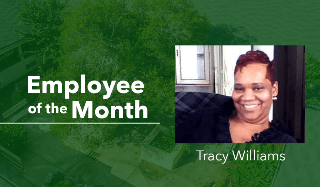 Tracy Williams Woodland Ridge Employee of the Month Blog