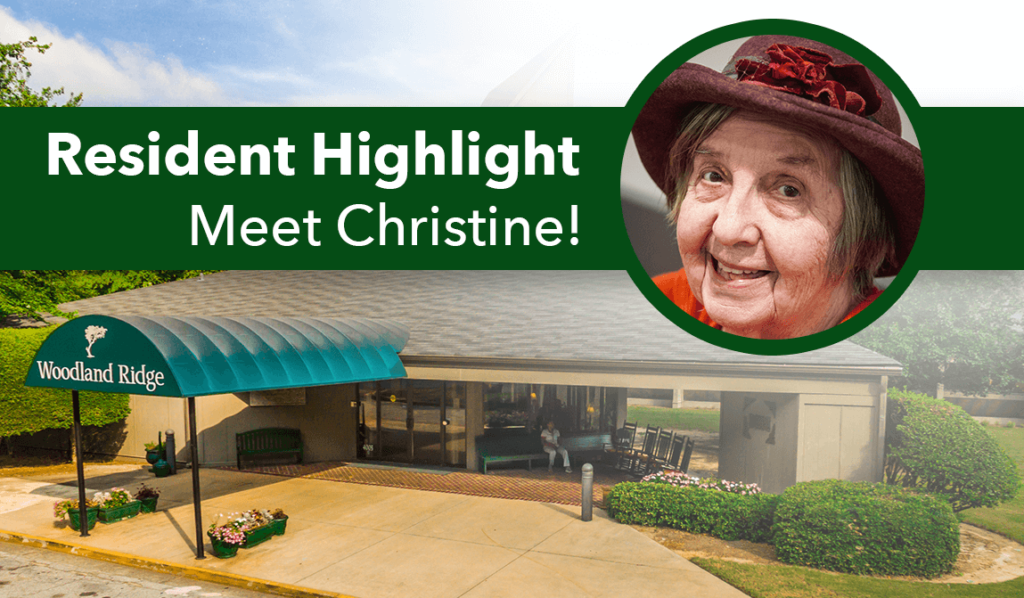 Woodland Ridge Resident Highlight Christine